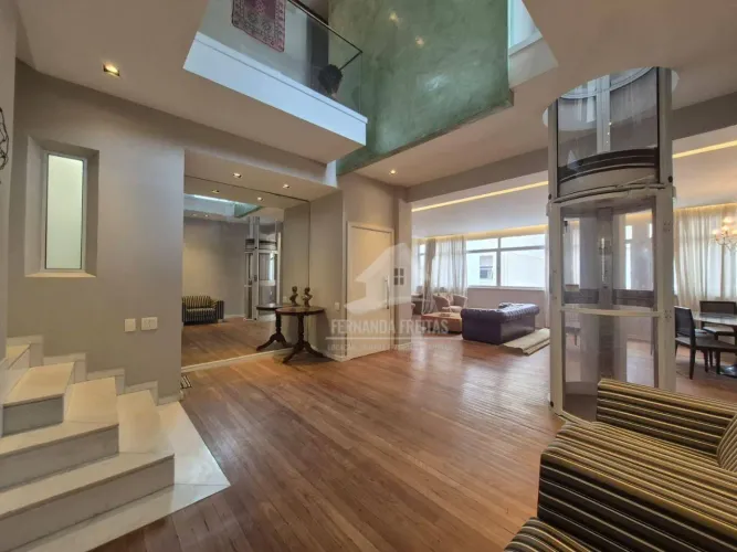 Apartamento Triplex com 5 qts, 314 m² - aluguel por R$45.000 em Ipanema - Rio de Janeiro/R