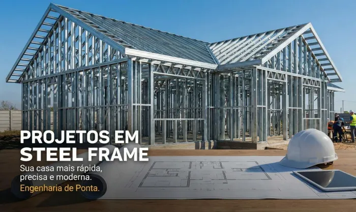 Projetos Estruturais em Light Steel Framing (LSF)