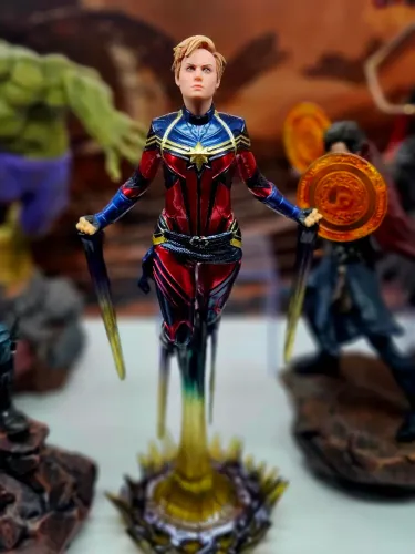 Captain Marvel 1/10 BDS - Avengers: Endgame - Iron Studios 