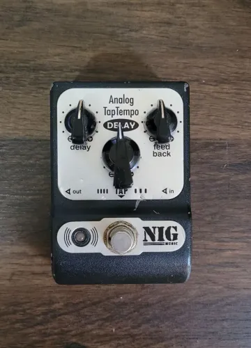 Pedal Nig Analog Delay Tap Tempo 