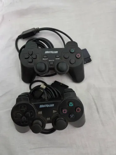 2 controles ps2 usb