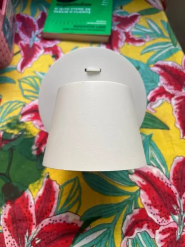 Spot de sobrepor Luz amarela com interruptor