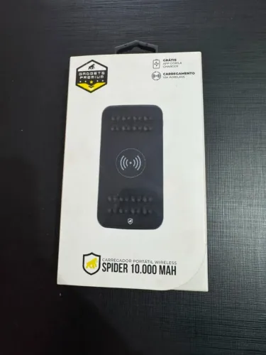 Carregador Portátil Gshield Spider 10000mAh Wireless Power Bank