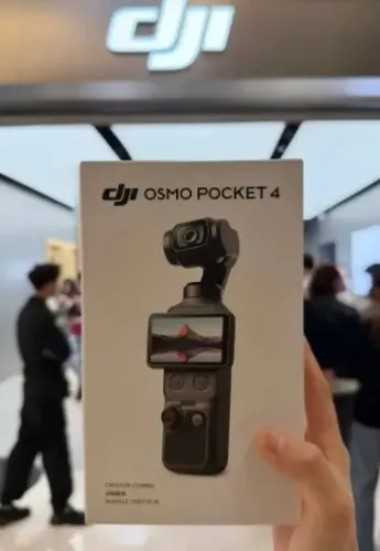 Câmera Dji Osmo Pocket 4 Creator Combo + Cartão 252