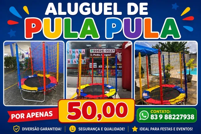 Aluguel de Pula pula 