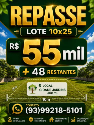Lote na Buruti - REPASSE