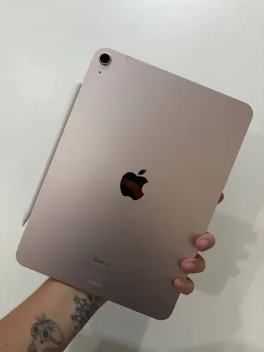 IPad Air 5ª Geração 256GB + Apple Pencil (2022/2023), Pouco Usado