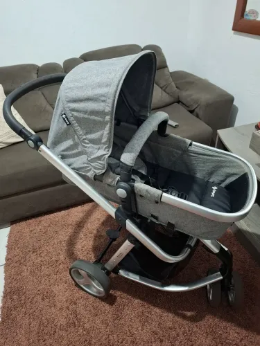 Carrinho safety cinza