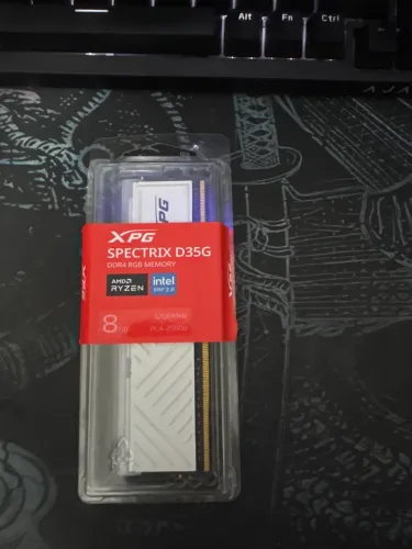 Memória RAM XPG Spectrix D35G 8GB 3200MHz DDR4 RGB (Tipo Nova)
