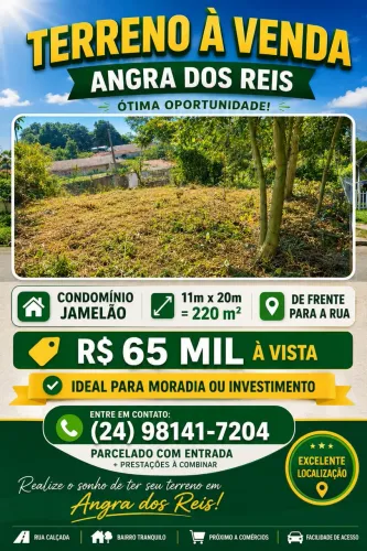 TERRENO EM ANGRA DOS REIS