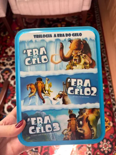 Dvd trilogia a era do gelo 