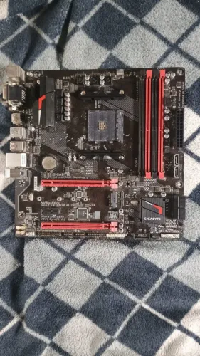 PLACA MÃE RYZEN DDR4 GIGABYTE RYZEN DDR4 GA-AB350M-GAMING 3