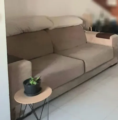 Sofá 3 lugares com chaise