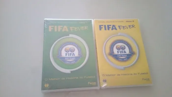 Dvd Fifa fever Volume 1 e 2