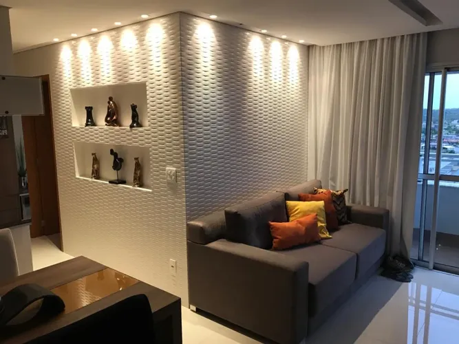 Mariah imóveis esta alugando um apartamento de alto padrão no edifício idealle no setor le