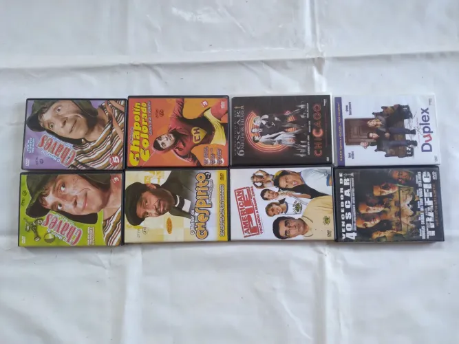 8 dvds chaves, chespirito, Chapolin colorado mais 