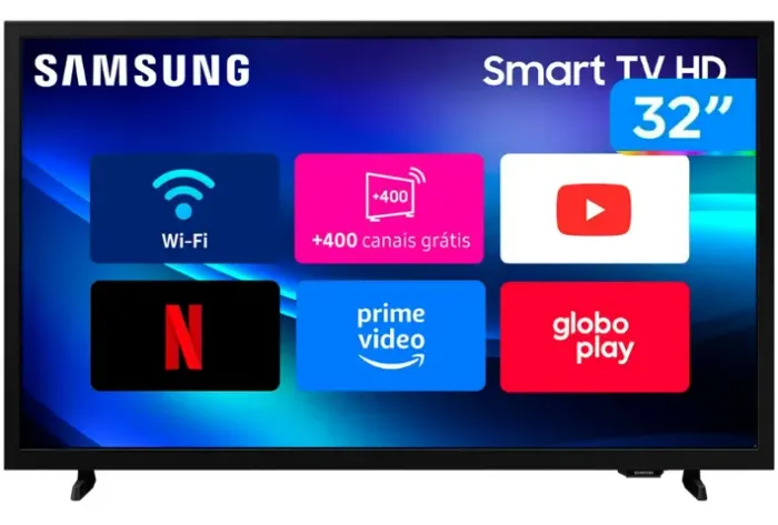 Smart TV 32" Samsung HD 32H5000F Tizen 2 HDMI