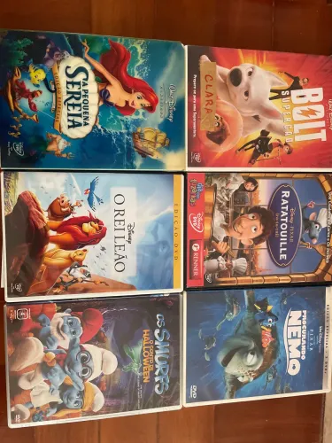 DVDs Infantis Originais Disney e Outros