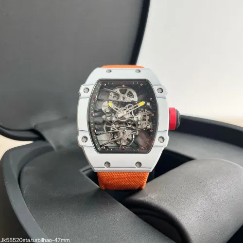 Relógios Richard mille 27-02 Nadal carbono branco