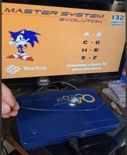 Master System Tec Toy  132 Jogos