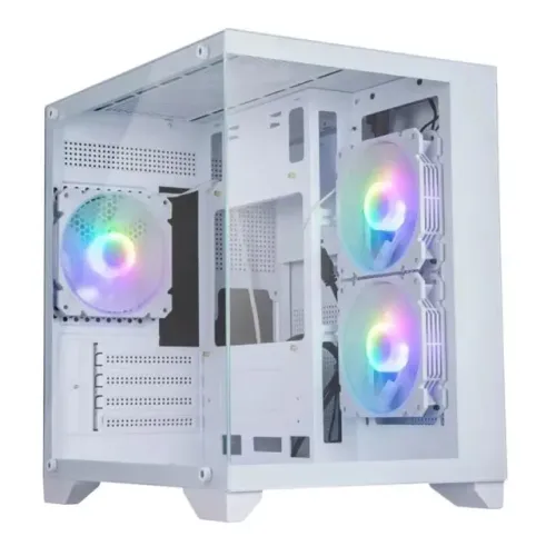 Gabinete Gamer Aquário 03 Fans White