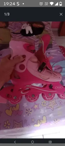 Patins com acessórios 38