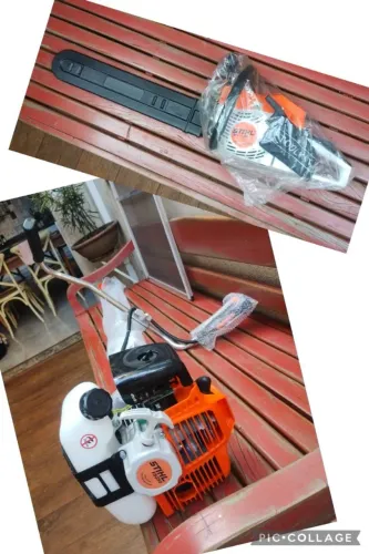Vende-se Roçadeira e motosserra Stihl