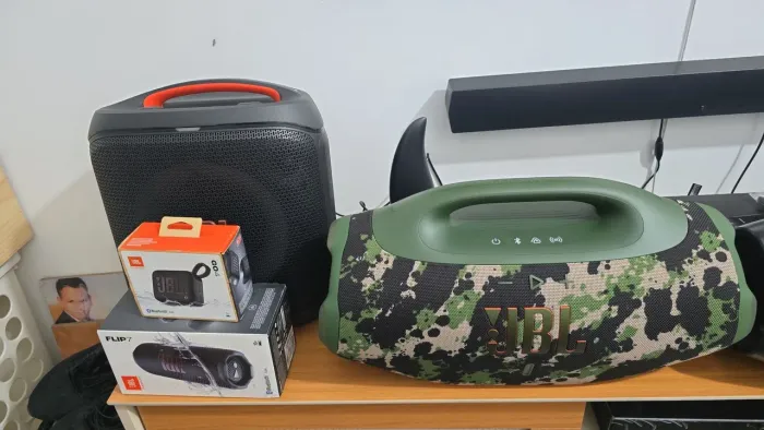Jbl boombox 4 Camuflada zerada Nota e garantia aceito troca
