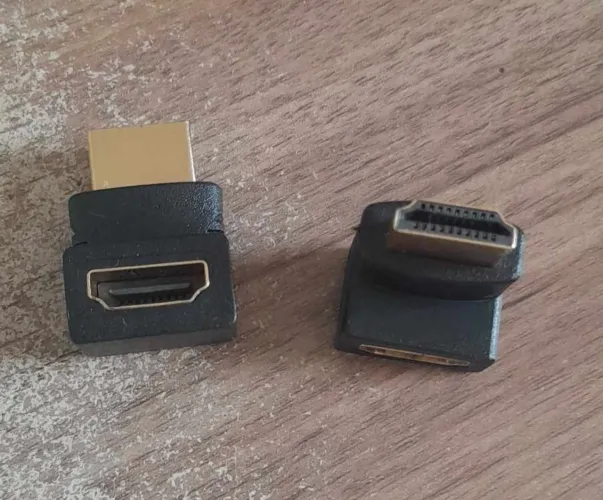 ADAPTADOR HDMI CURVA