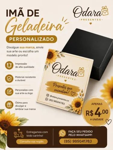 Imã personalizado