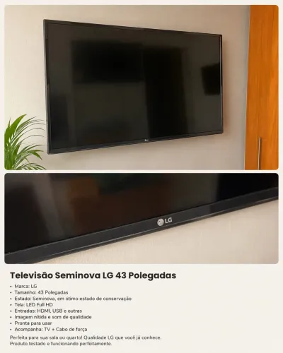 TV LG 43 Polegadas