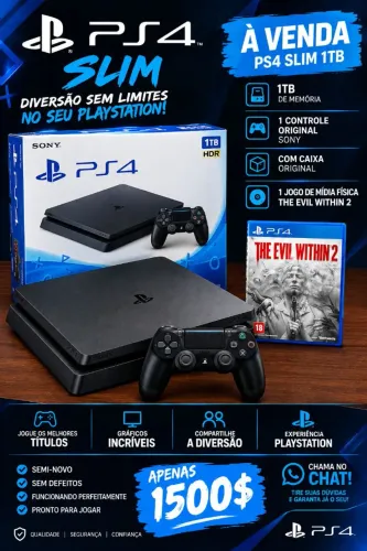 PS4 slim 1TB
