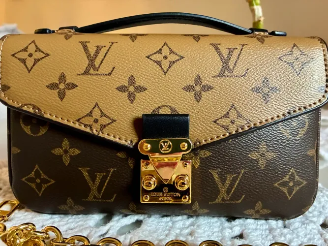 Bolsa clutch louis vuitton monogram