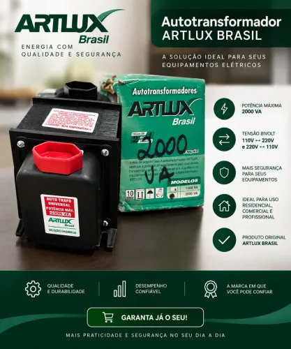Transformador 2000  Wats bivolt