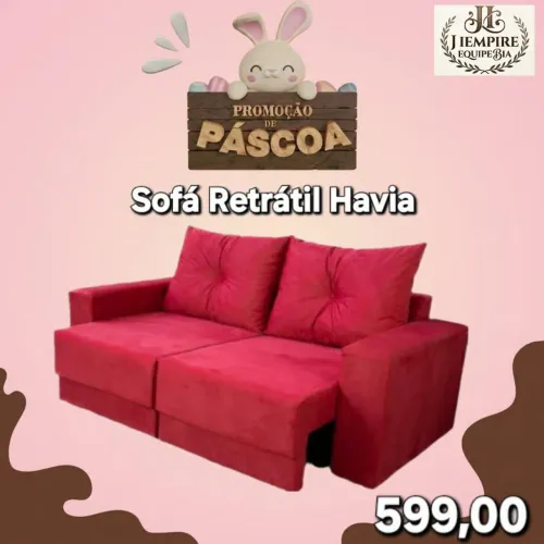 SOFÁ RETRÁTIL HAVIA 