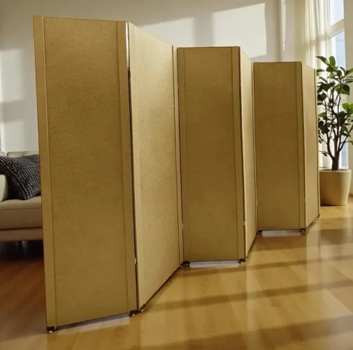 Biombo 6 folhas MDF