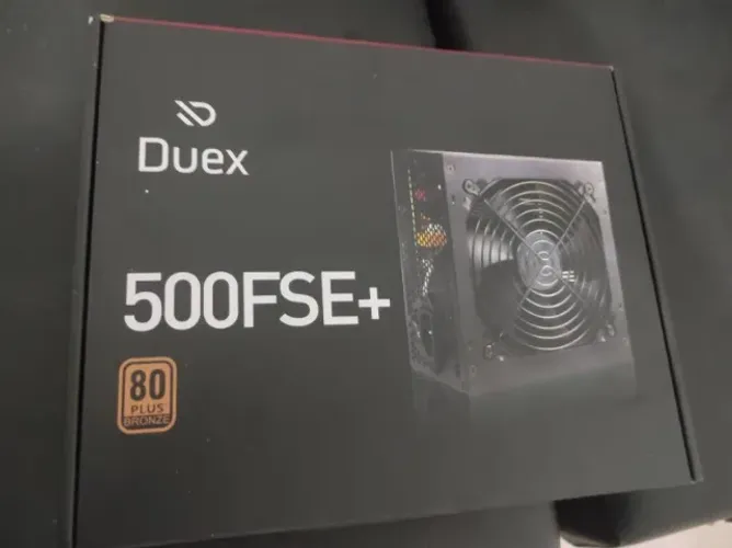 FONTE ATX 500W 80 PLUS BRONZE DUEX DX 500FSE+