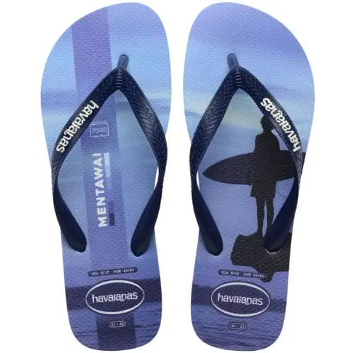 Chinelo Havaianas Masculino Adulto Estampa Top Surfer I Azul *