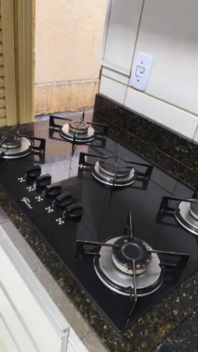 Fogão Cooktop 5 bocas 