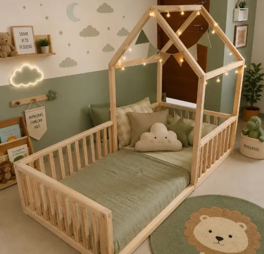 Cama Montessori Infantil - Fabricamos Vários Modelos