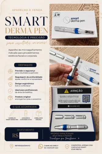 SMART DERMA PEN À VENDA!