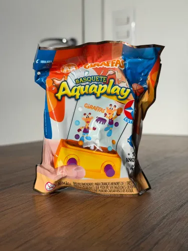 brinquedo aquaplay basquete giraffas estrela