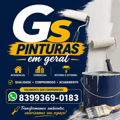Gs pinturas em geral faça seu orçamento grátis
