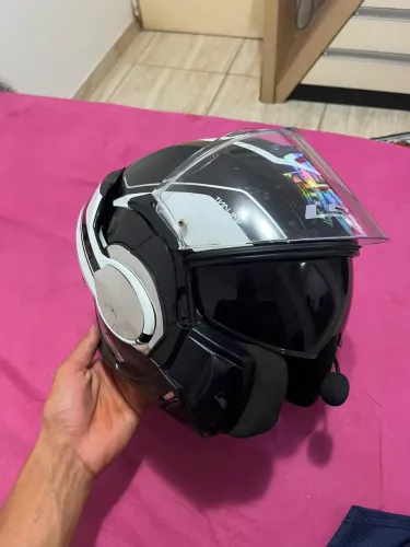 Capacete ls2 valiant - pra sair logo