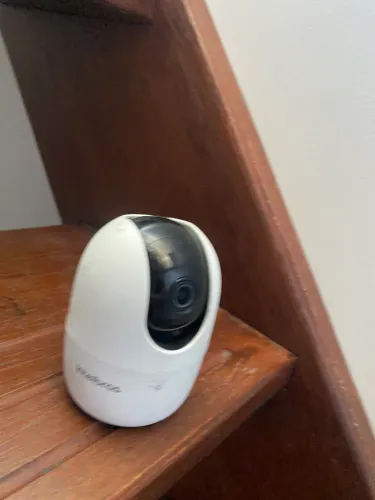 Câmera Inteligente Interna 360° Compatível com Alexa Wi-Fi Full HD IM4 C Branco Intelbras