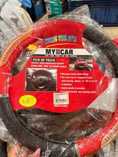 Lote com 17 Capas de Volante Universal para Carros