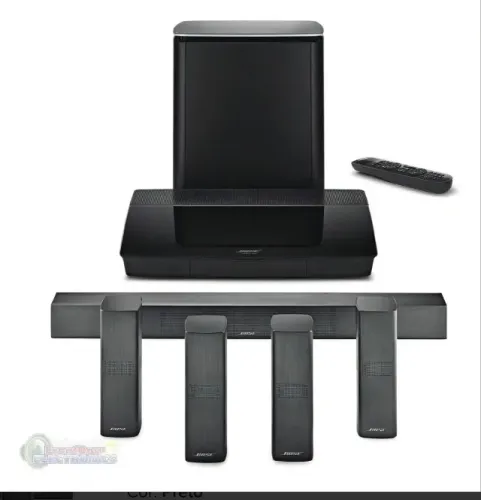 Bose 650 Lifestyle Home Theater preto