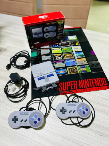 Super Nintendo Classic Original Completo na Caixa | Excelente Estado