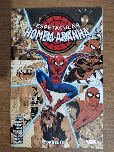 Marvel editora Panini O espetacular Homem aranha: Corrente Capa Cartão 96 pág.