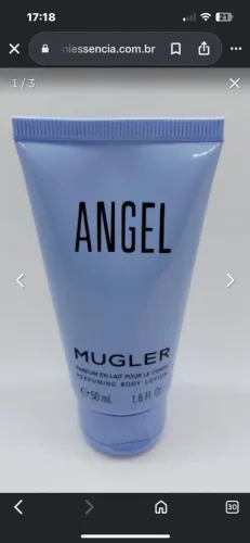 Loção hidratante 50ml Angel mugler original novo